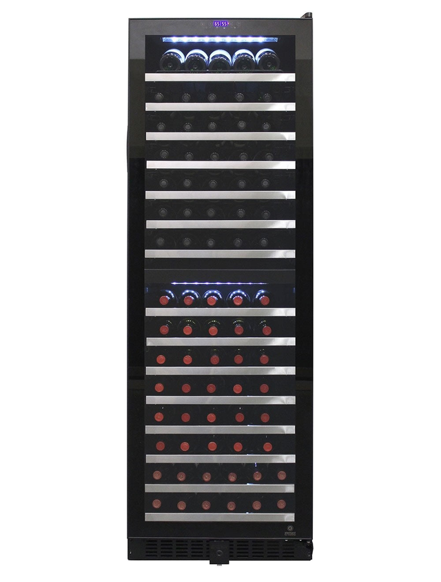 155-Bottle Dual-Zone Wine Cooler (Both Right or Left Hinge Options Available)