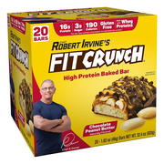 FITCRUNCH Chocolate Peanut Butter (20ct Snack Size)