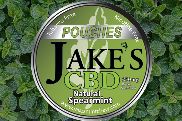 3 Tins CBD Pouches - Spearmint