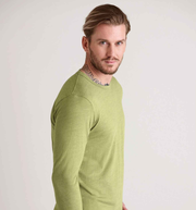 LS Tri-blend Scallop Crew