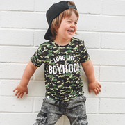 Camo Boyhood Bamboo Pocket Tee