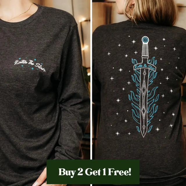 Throne of Glass Inspired: Goldryn Long Sleeve Tee