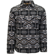 "Durango Shacket" Black/Grey Aztec