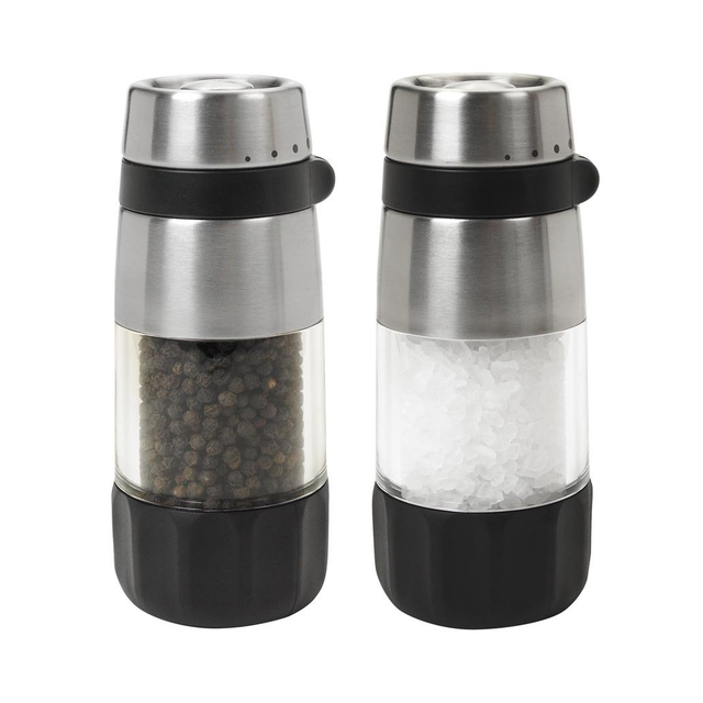 Accent Mess-Free Salt & Pepper Grinder Set