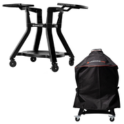 Joe Jr® Cart with Side Shelves plus Cover Bundle