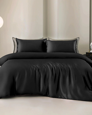 25 Momme 4PCS Silk Duvet Cover and Flat Sheet Set