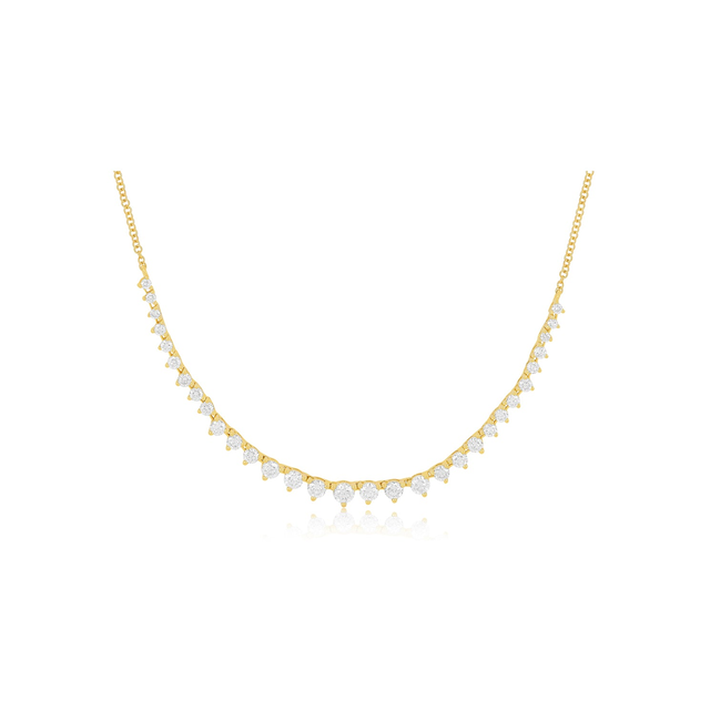 Graduated Diamond Necklace