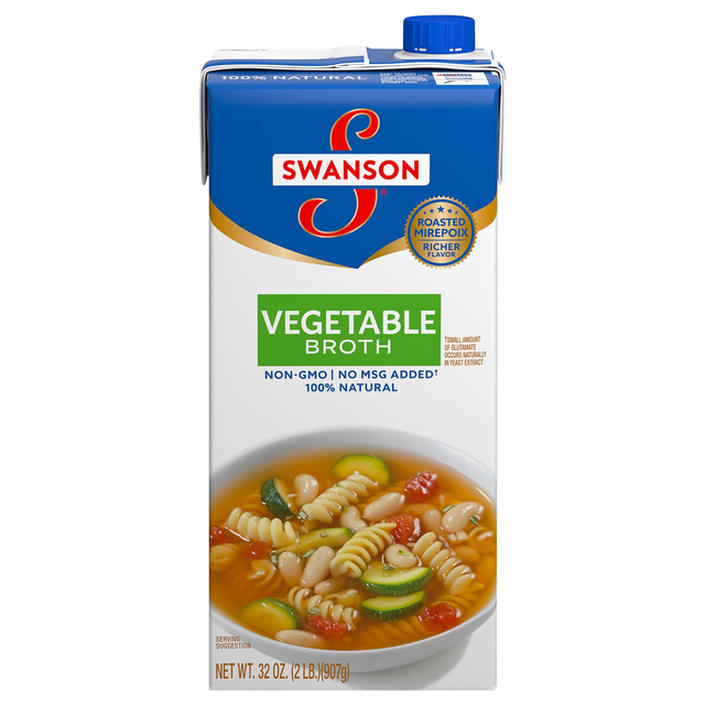 Swanson Vegetable Broth - 32 OZ 12 Pack