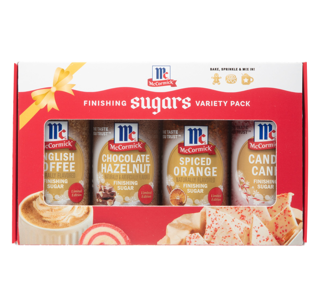 McCormick® Winter Finishing Sugars Gift Set, 4ct
