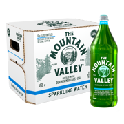 Mountain Valley Sparkling Water 1 Liter (33.8 oz.) Bottle (12 Pack)