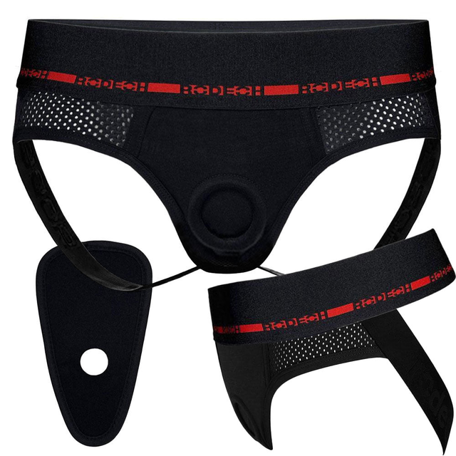 Jock Harness - Black & Red
