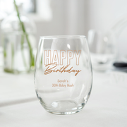 Custom Printed 2.5 oz. Tall Shot Glass Favor - Birthday | More Occasions