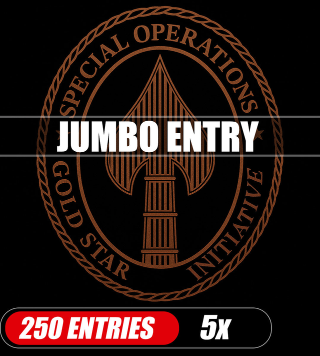 SOF GOLD STAR GIVEBACK - JUMBO ENTRY (BRONZE)