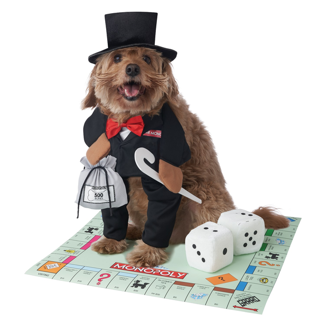 Mr. Monopoly Dog Costume