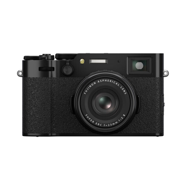Fujifilm X100VI Mirrorless Digital Camera with 23mm f/2 Zoom Lens (Black)