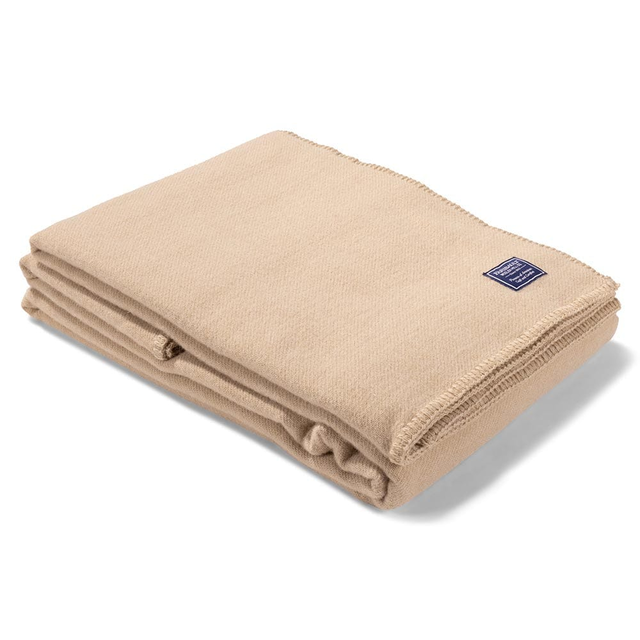 Pure & Simple Wool Blanket - Camel