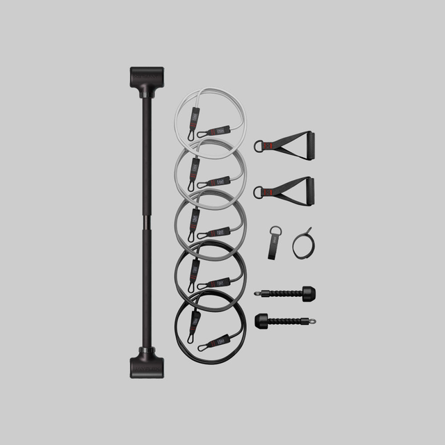 Hyperbell Bundle: Bar, Resistance Bands