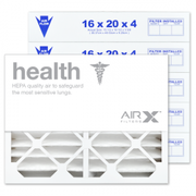 16x20x4 AIRx HEALTH Air Filter - MERV 13, 6-Pack