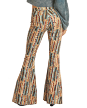 Striped Aztec Button Bells