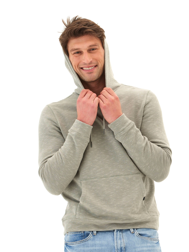 Nico Striped Terry Pullover Hoodie