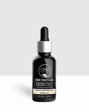 Broad Spectrum Vanilla CBD Oil Tincture 1200mg