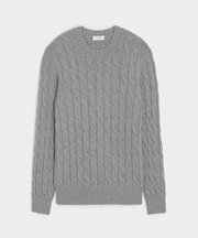 Italian Cashmere Cable Knit Sweater