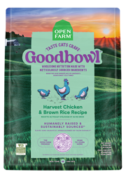 Goodbowl™ Harvest Chicken & Brown Rice Recipe for Cats