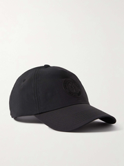 Logo-Appliquéd Shell Baseball Cap - black - One Size