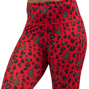 Christmas Leopard Leggings