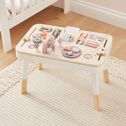 Personalised Pink Wooden Children's Activity Table FSC®