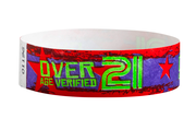 3/4" Design Tyvek® Wristbands