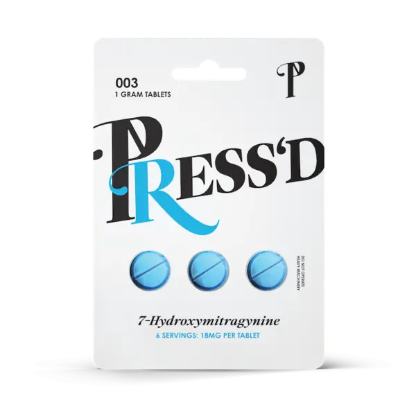 Press'd 7-OHMZ Kratom Tablets
