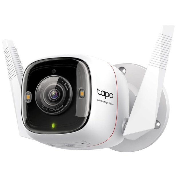 50% Off BOGO: TP-Link Tapo ColorPro Outdoor Camera | 2K QHD | Plug-in | 2023 Release