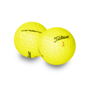 Used Titleist Yellow Mix Golf Balls - 1 Dozen