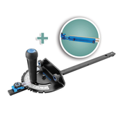 Rockler Precision Miter Gauge with Telescoping Fence