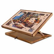 Large Portable Tilting Puzzle Table for Puzzles Up to 1500 Pieces