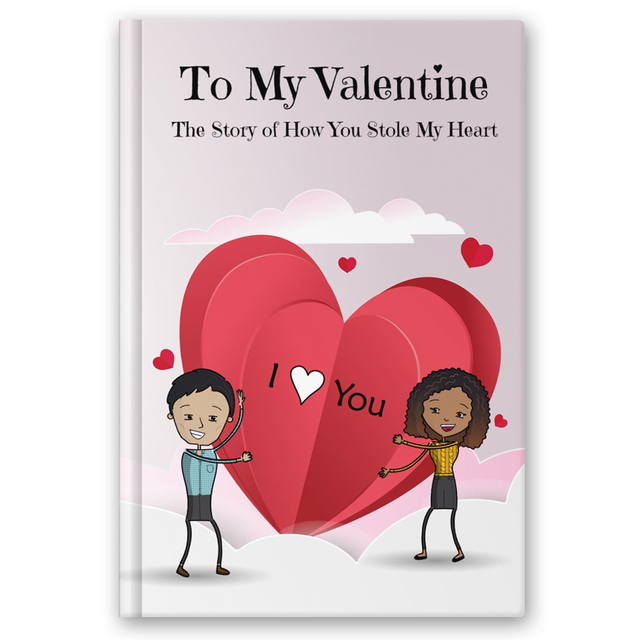 "Why I Love You" Personalized Valentine's Day Love Book | Gift for Valentine's Day