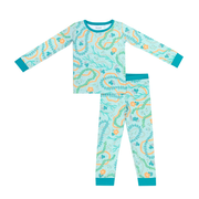 Lei Stand Long Bamboo Pajamas