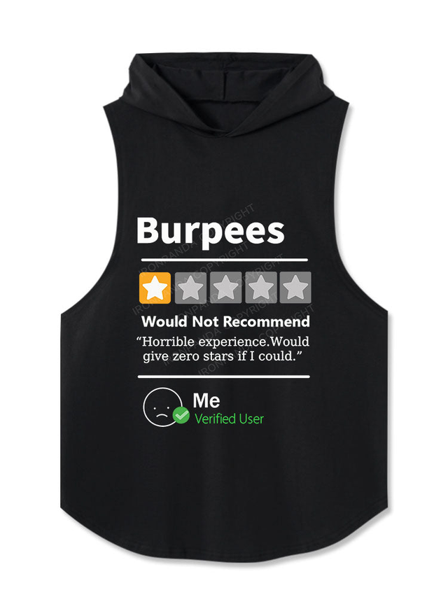 BURPEES REVIEWED Hooded Tank
