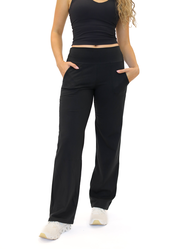 Studio Skin Straight Leg Pant (Multi-Lengths) - Black