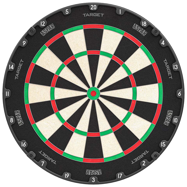 Target Aspar Professional Steel Tip Dartboard
