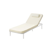 Livsip Sun Lounge Outdoor Lounger Sofa Day Bed Patio Furniture Setting Beige
