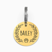 Premium Personalized Pet Tag - Customizable Dog Tag - Cat Tag