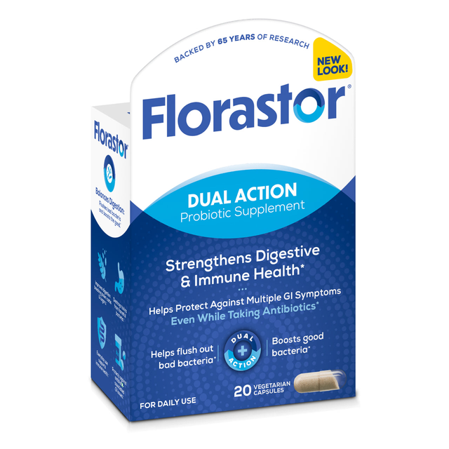 Florastor® Dual Action Probiotic Supplement