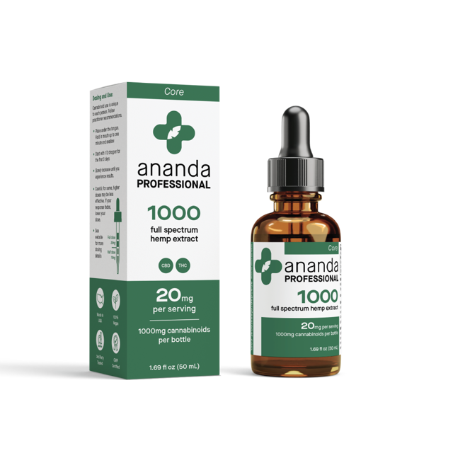 1000mg Full Spectrum CBD Tincture