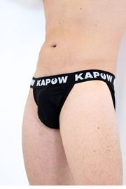 Black Tanga Brief