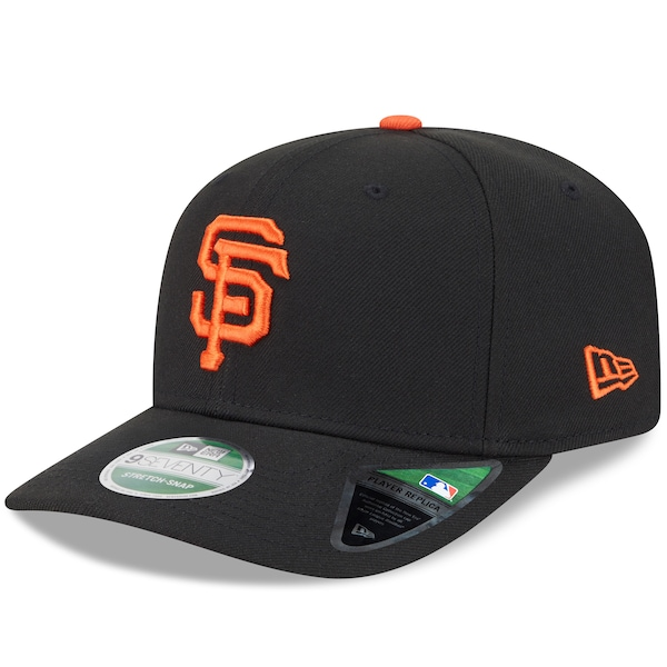San Francisco Giants New Era Player Replica 9SEVENTY Adjustable Hat - Black