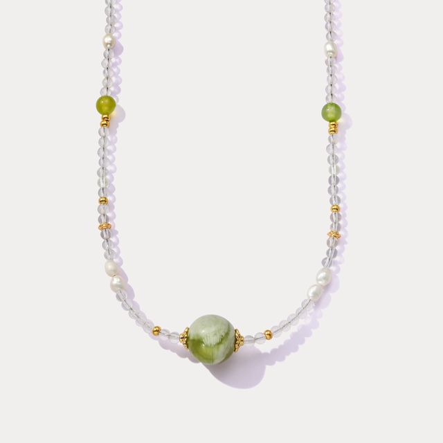 Serpentine Jade Necklace