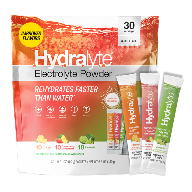 Electrolyte Powder Sticks - Lightly Sparkling (8 oz)