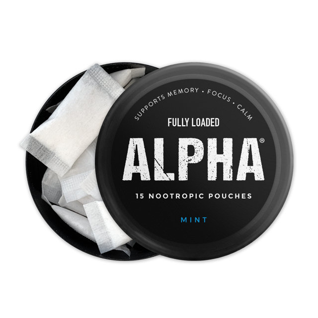 Mint ALPHA Nootropic Pouches